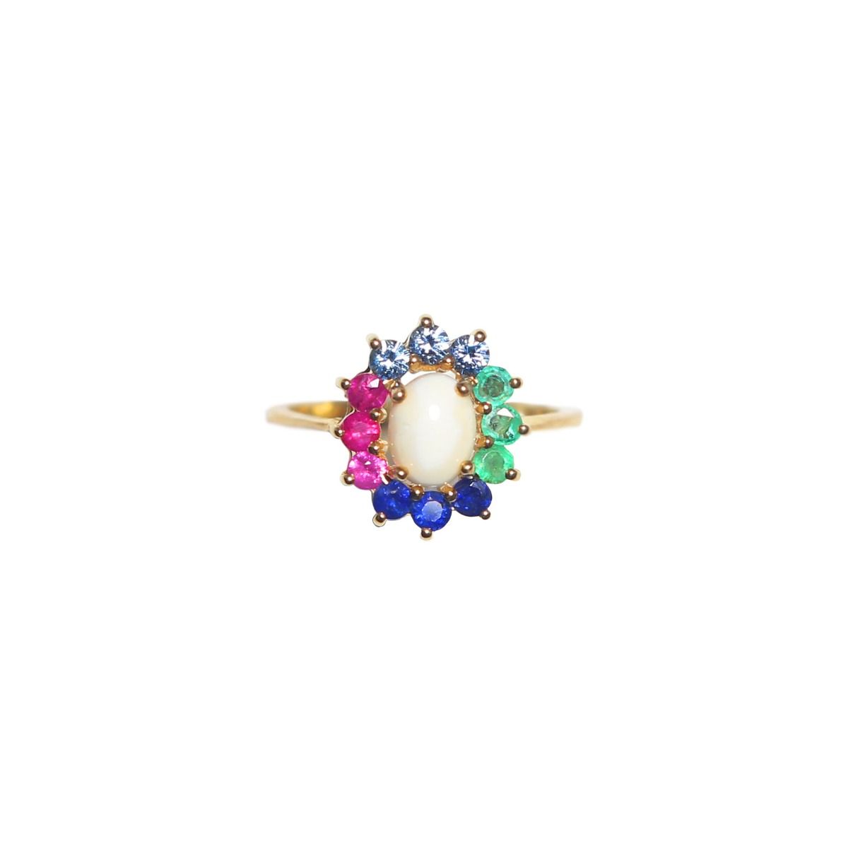 Anillo multicolor